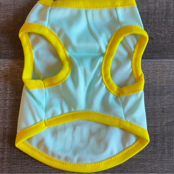 💞 New Size XS “Fun In The Sun” Puppy Dog Tee Shirt with Sunshine Design - Picture 2 of 3